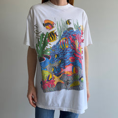 1980s Under The Sea Lovely Graphic T-Shirt (Longer)