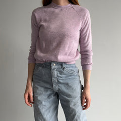 1980s Heather Pink Smaller Sweatshirt