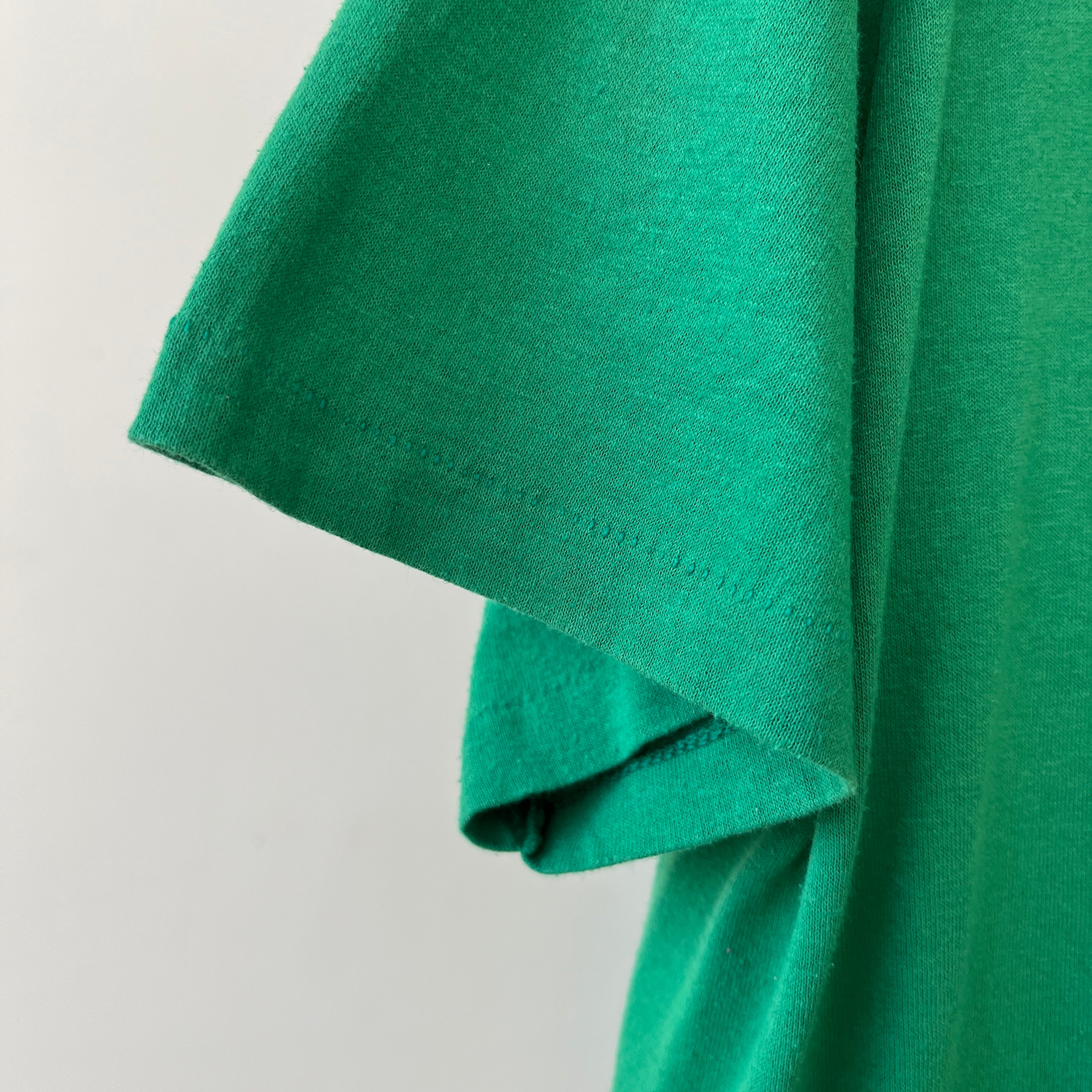 1980s The Powanda Family Picnic Green T Shirt