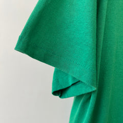 1980s The Powanda Family Picnic Green T Shirt