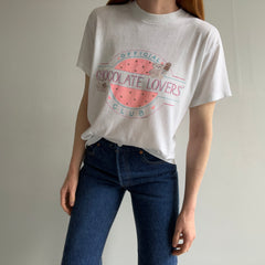 1986 Official Chocolate Lovers Club Paper Thin T-Shirt