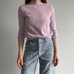 1980s Heather Pink Smaller Sweatshirt