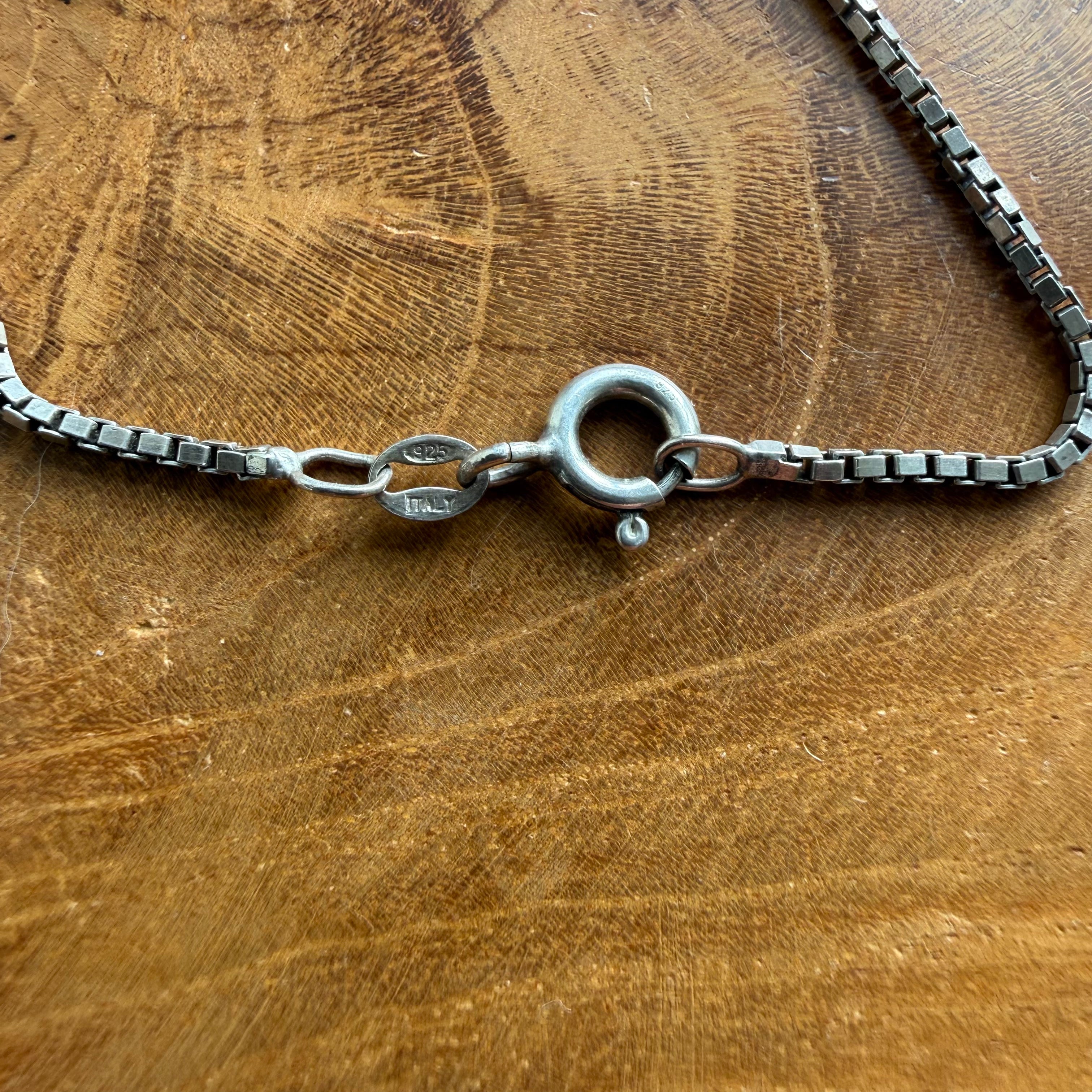 Sterling Silver Saint Dymphna Necklace