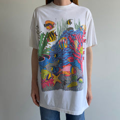 1980s Under The Sea Lovely Graphic T-Shirt (Longer)