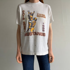 1996 Super Duper Mud Stained and Thin Football T-Shirt