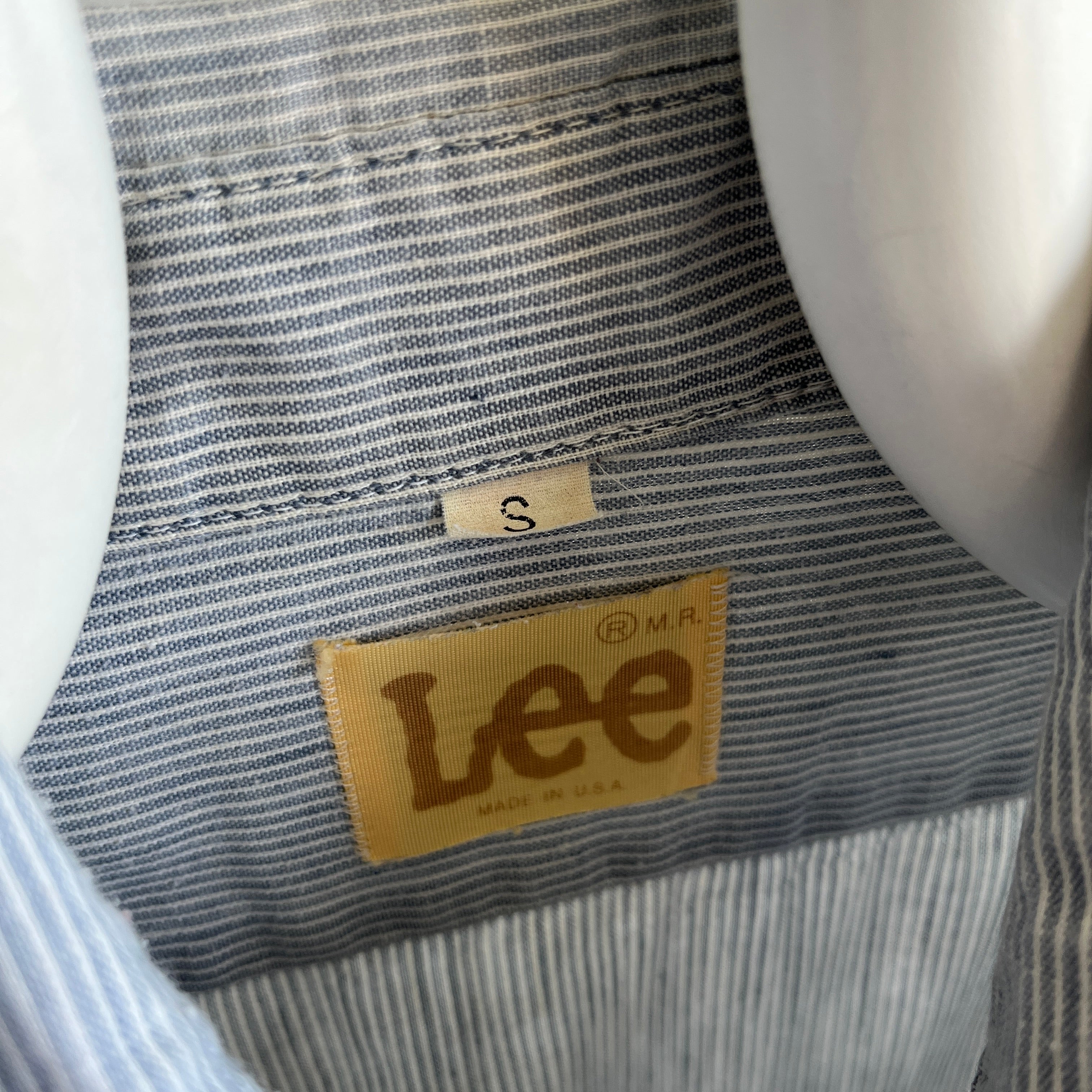 1970/80s Lee Hickory Striped Shirt - !!!!!!!