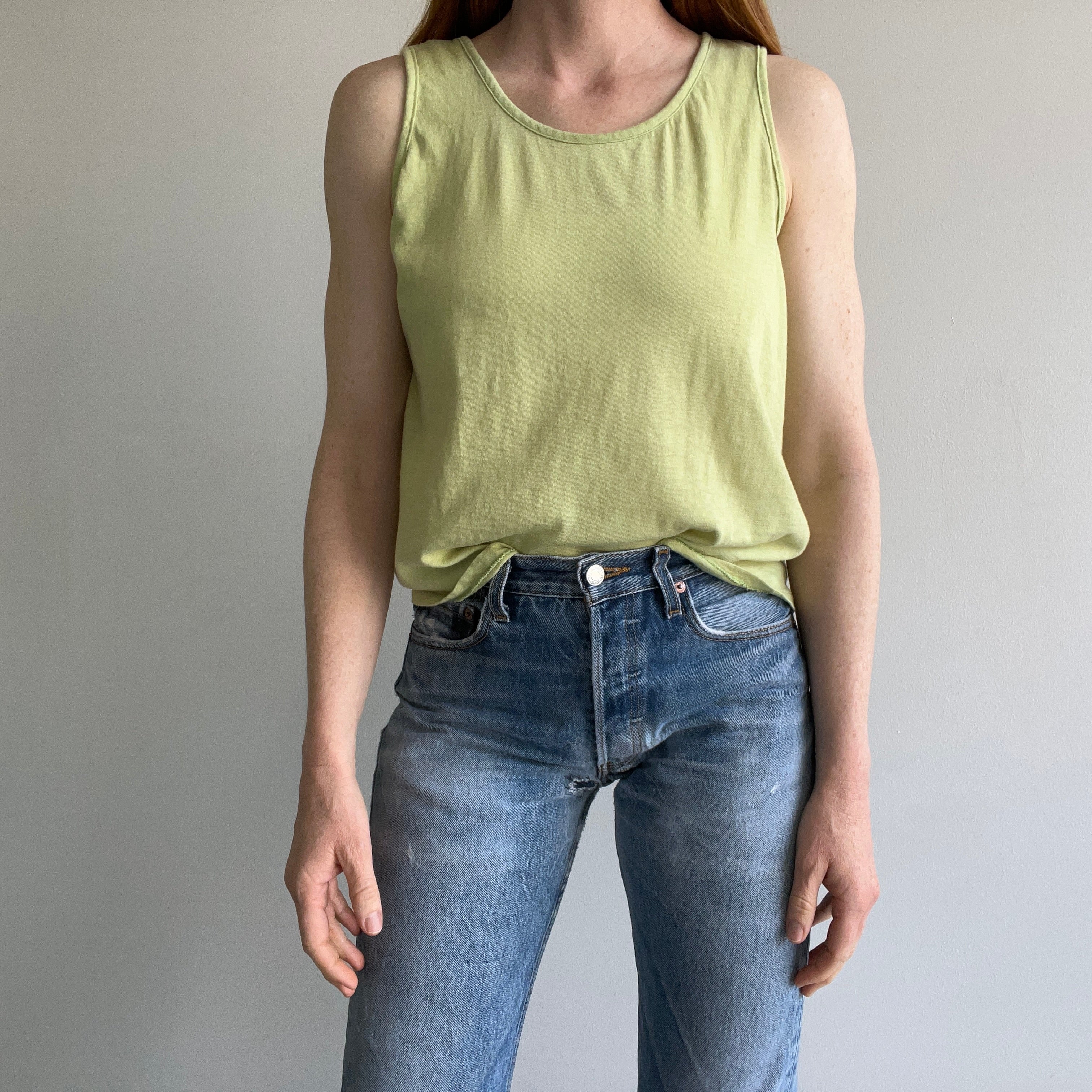 1970/80s Easy Breezy Lightweight Cotton Tank