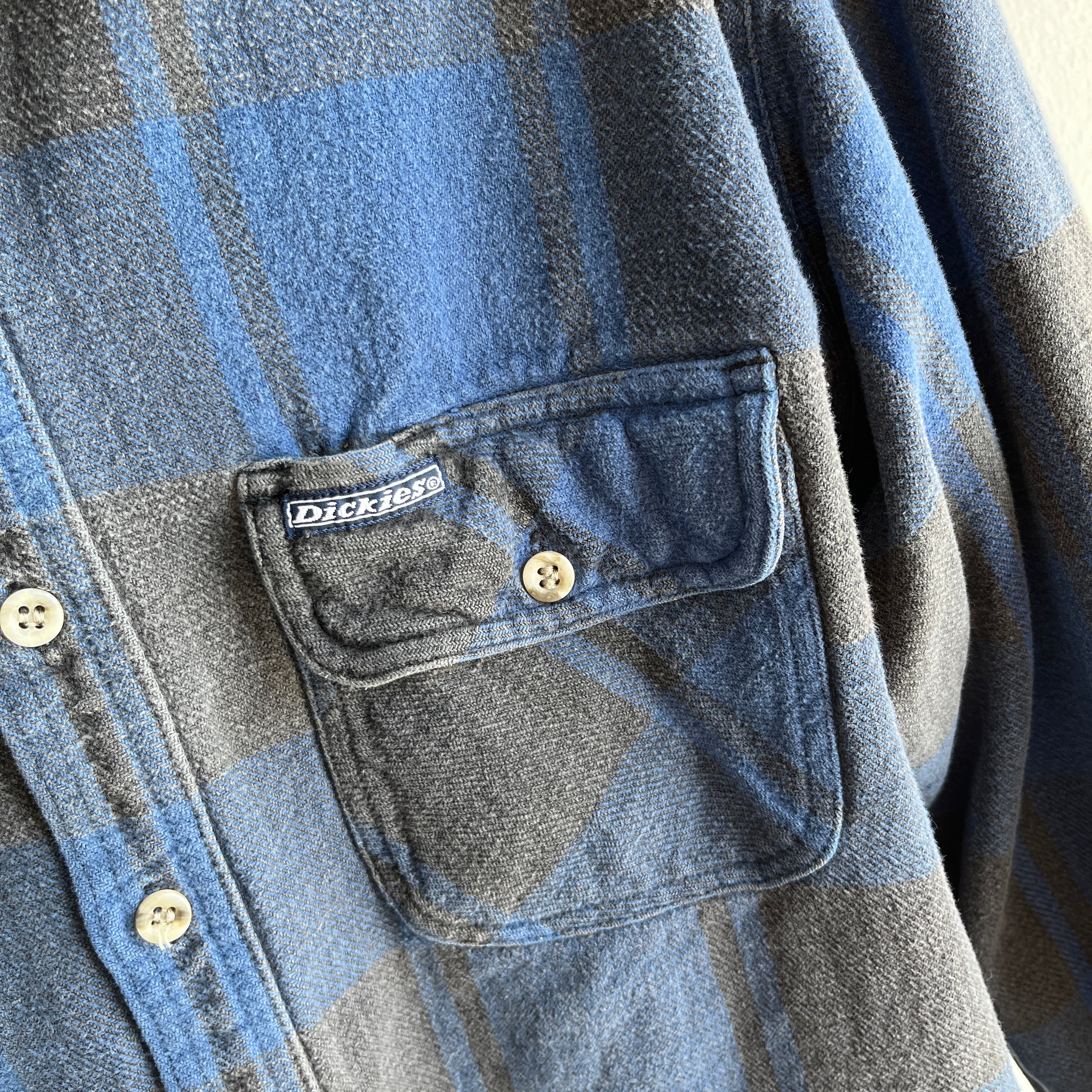 2000s Dickies Medium Weight Faded Flannel