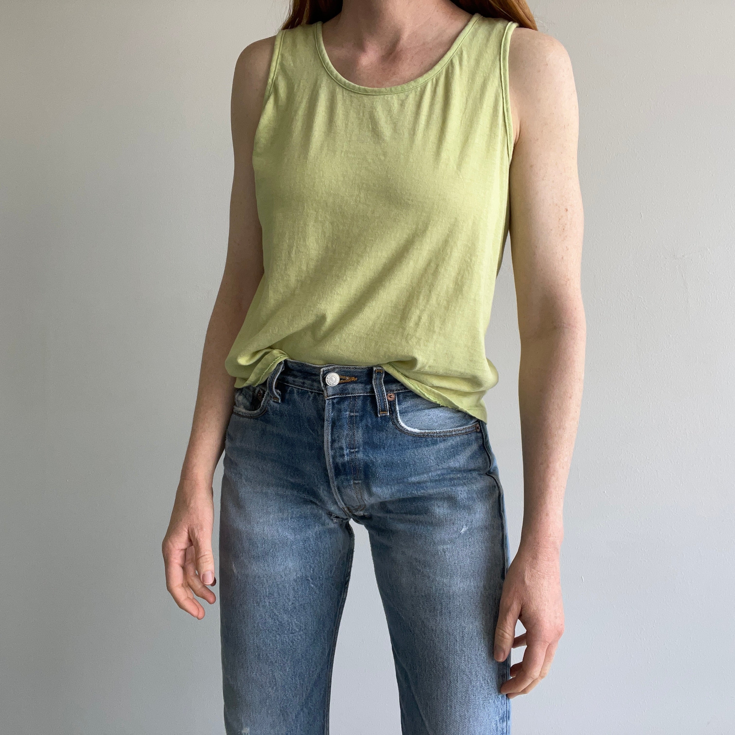 1970/80s Easy Breezy Lightweight Cotton Tank