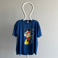 1980s Florida Paint Stained Mickey T-Shirt