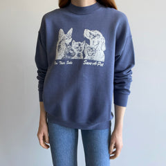 1980s For Their Sake Save-A-Pet Sweatshirt