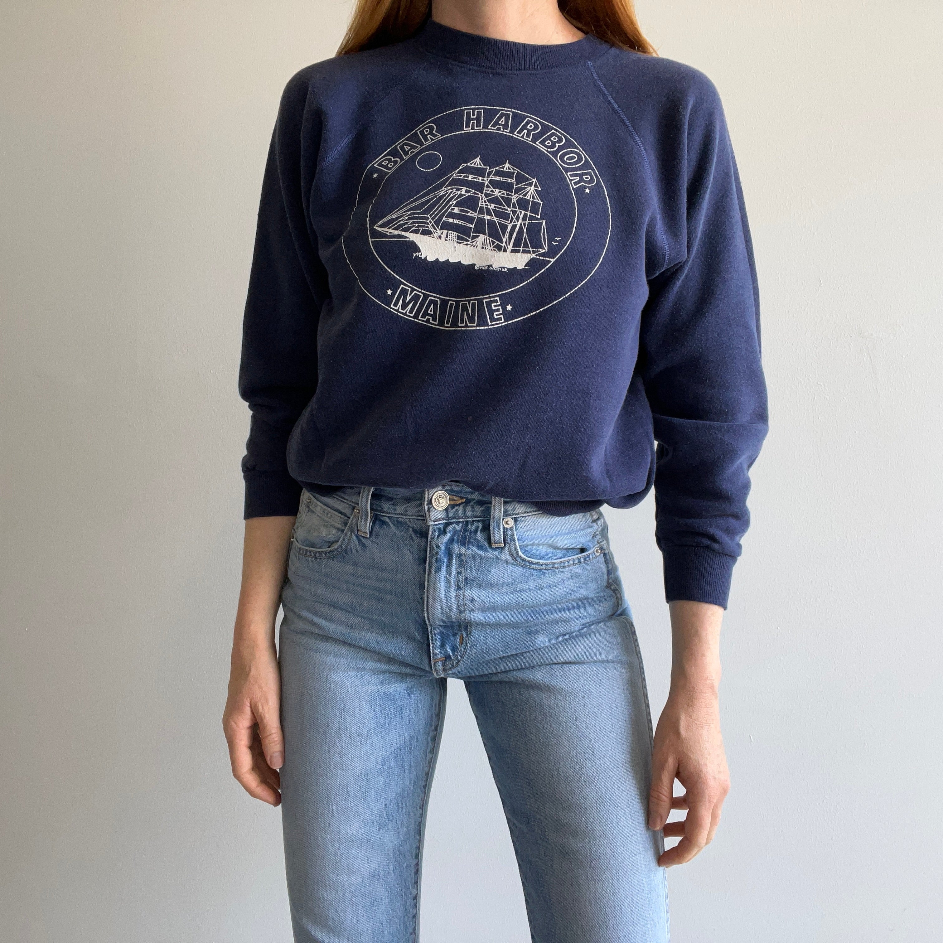 1985 Bar Harbor, Maine Sweatshirt - Oh My!