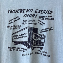 1970s/80s Truckers Excuse T Shirt