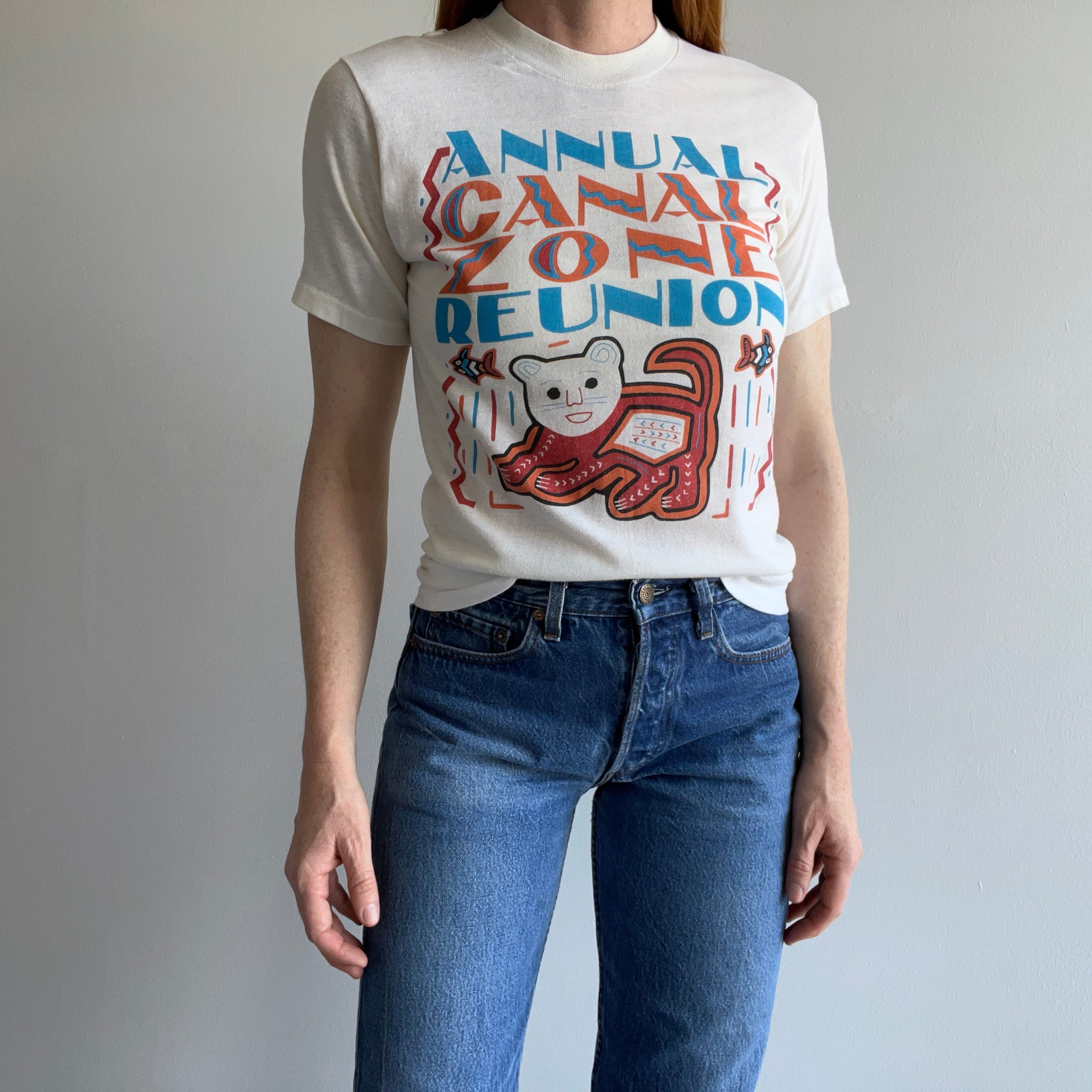 1980s Annual Canal Zone Reunion T-Shirt