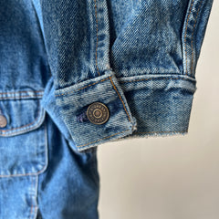 1980s USA Made Cotton Lined GAP Denim Jean Jacket