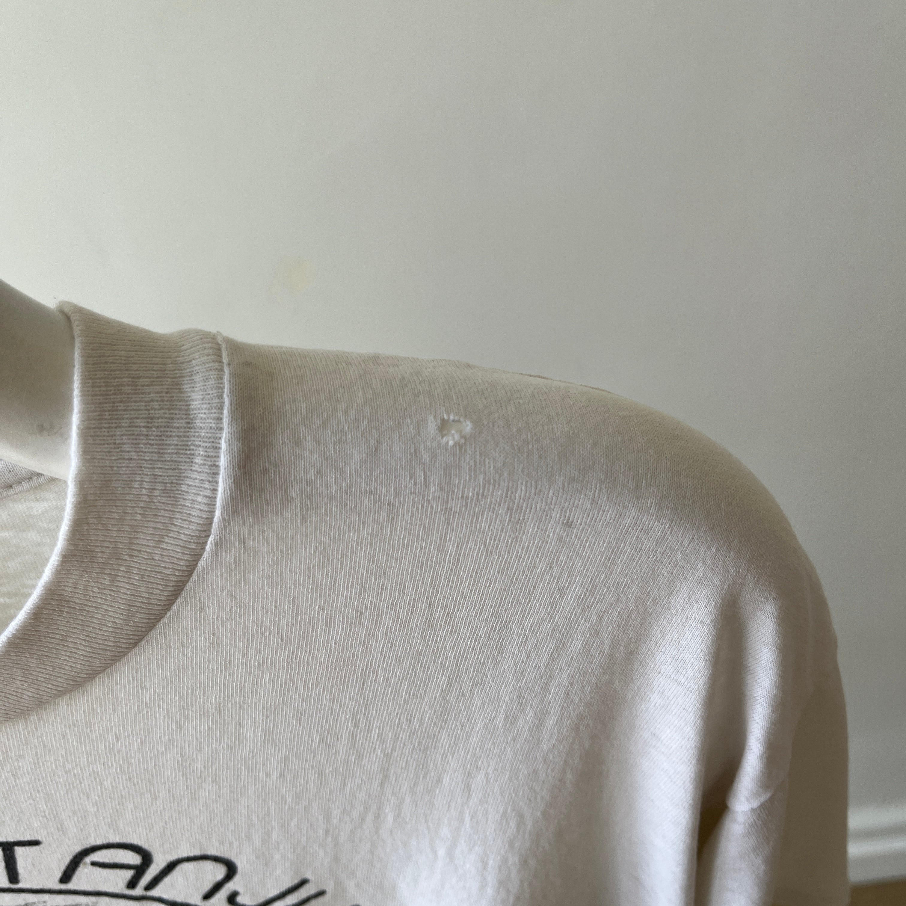 1990s Pangkalan Bun Indonesia T-Shirt - Paper Thin Alert!