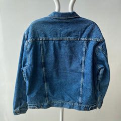 1980s USA Made Cotton Lined GAP Denim Jean Jacket