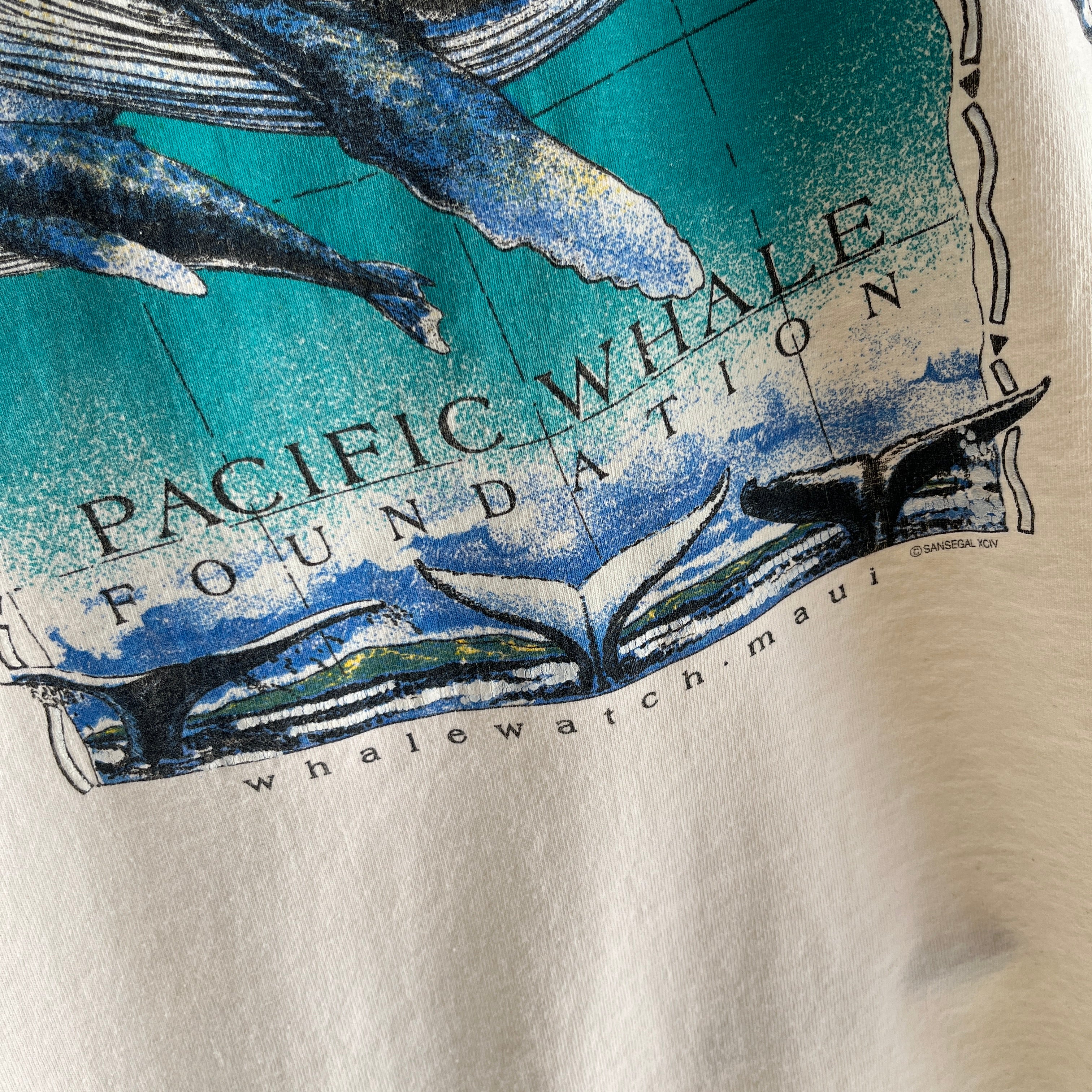 1994 Save The Whales Cotton T-Shirt