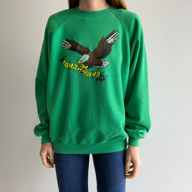 1980s TRHS Band Eagle Sweatshirt - So Good