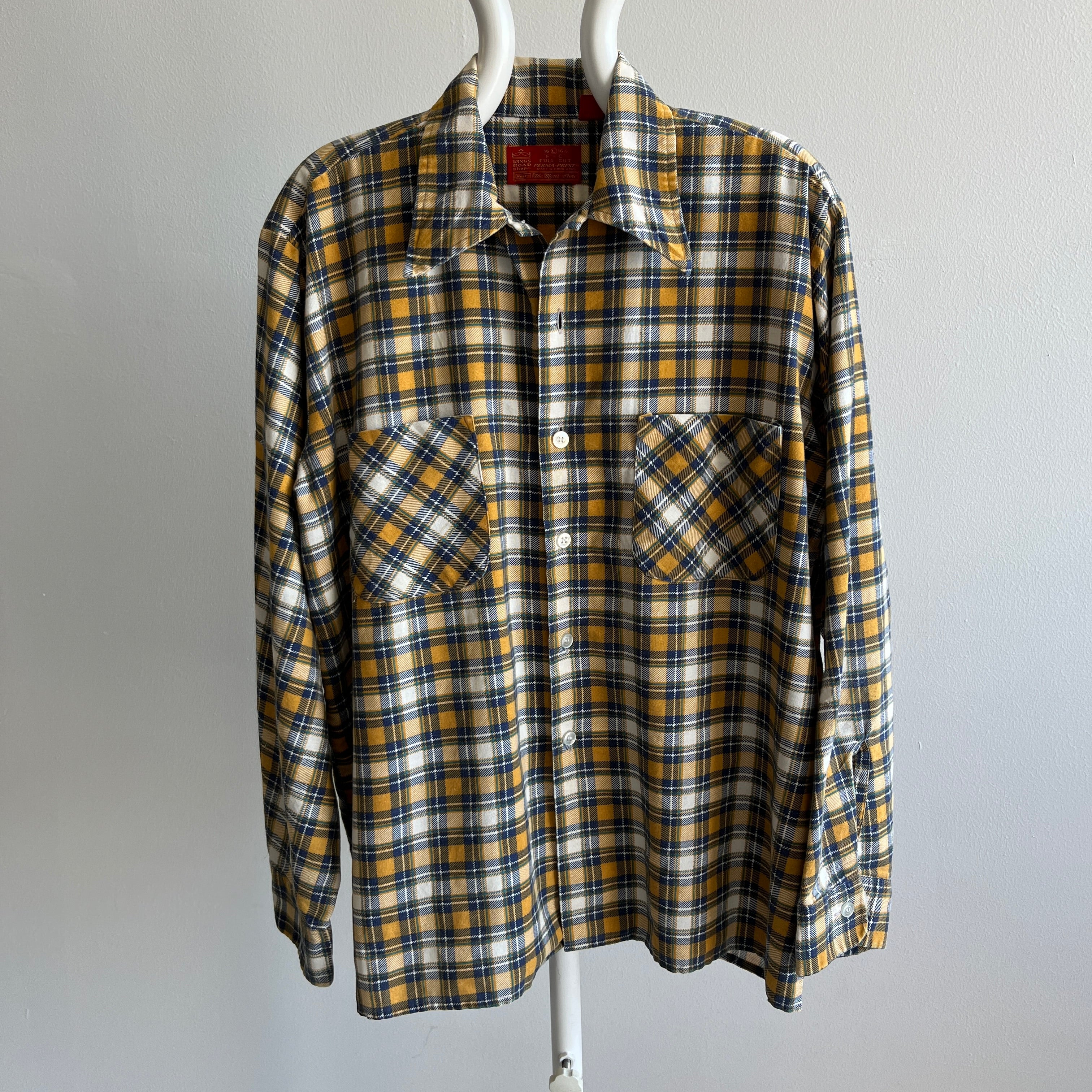 1970/80s Soft Kings Road Flannel by Sears