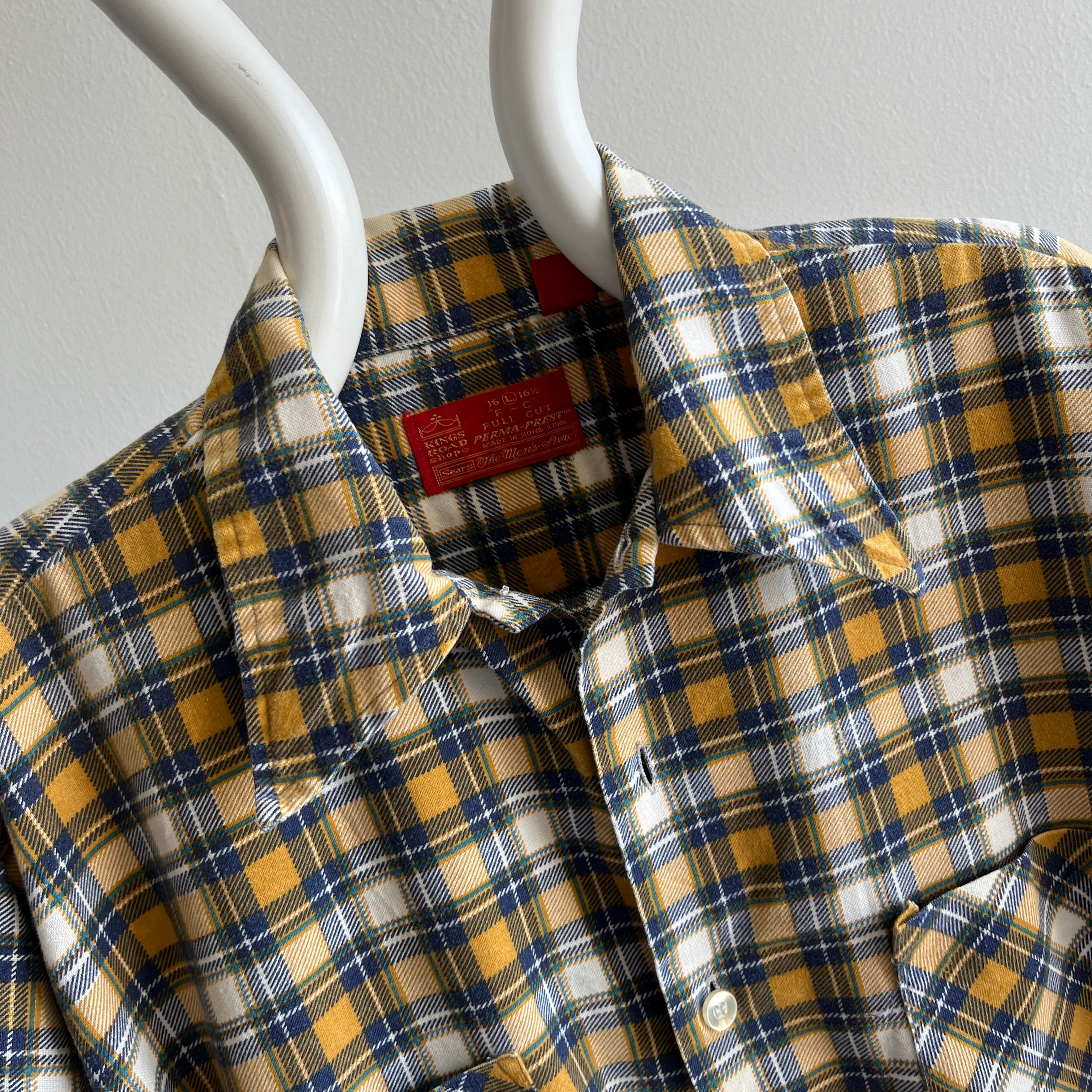 1970/80s Soft Kings Road Flannel by Sears