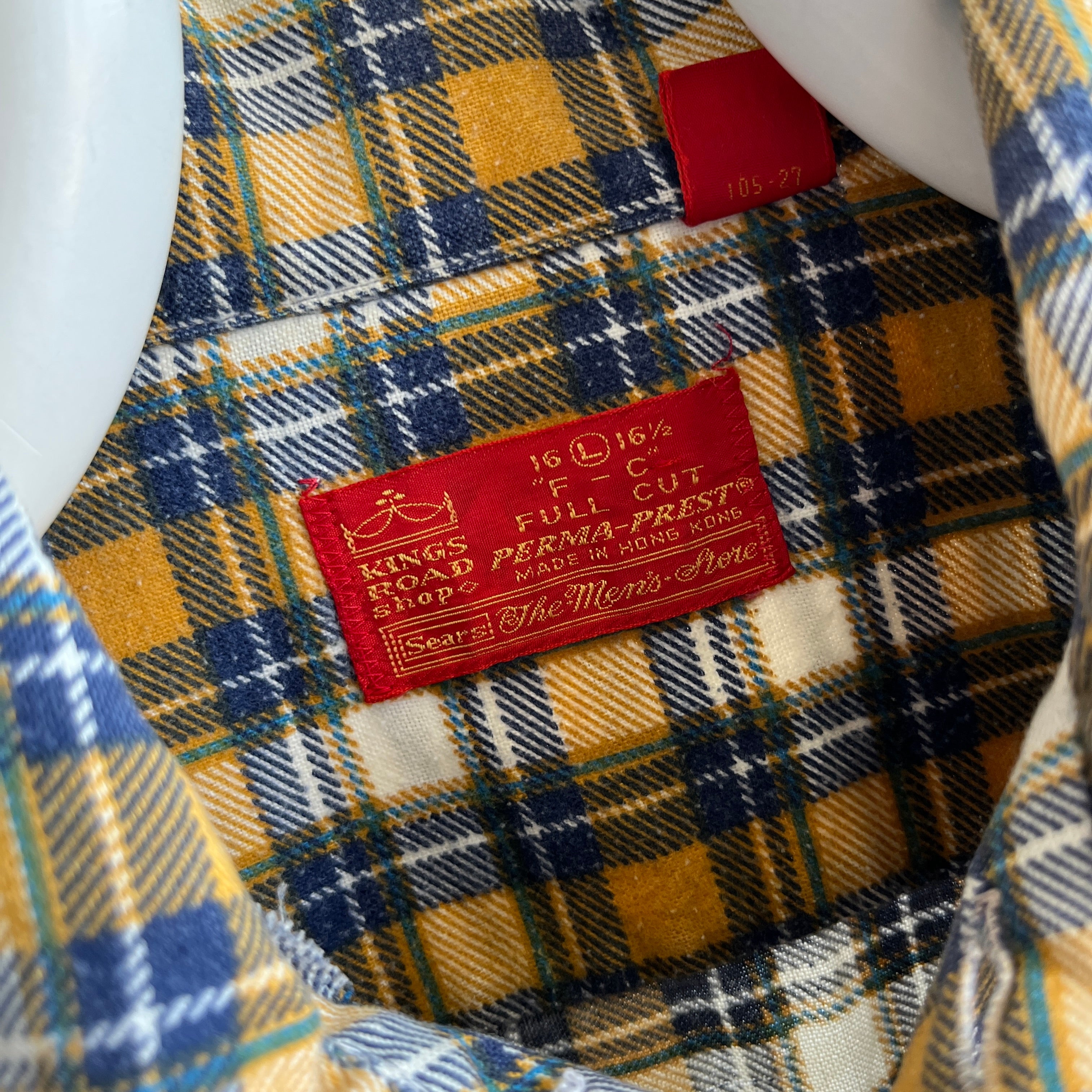 1970/80s Soft Kings Road Flannel by Sears