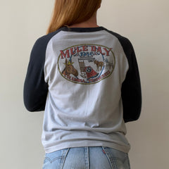 1986 Mule Day Tennessee Homecoming T-Shirt - THE BACKSIDE