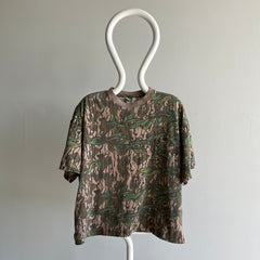 1990s Super Boxy Moss Oak Hunting Camo Pocket T-Shirt (Personal Collection)