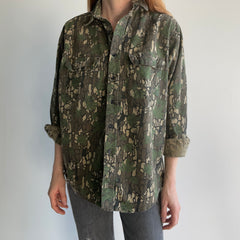 1980/90s Tree Camo Structured Camo Flannel by Winchester