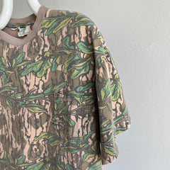 1990s Super Boxy Moss Oak Hunting Camo Pocket T-Shirt (Personal Collection)