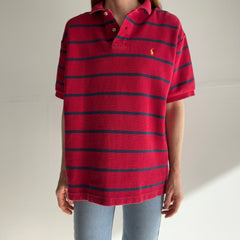 1990s Ralph Lauren Striped Polo Shirt