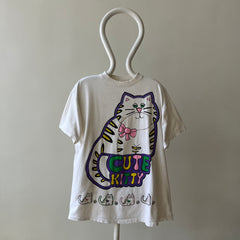 1980s/90s Cute Kitty T-Shirt
