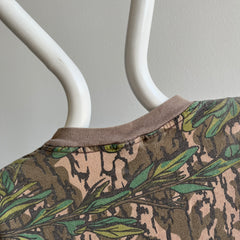 1990s Super Boxy Moss Oak Hunting Camo Pocket T-Shirt (Personal Collection)