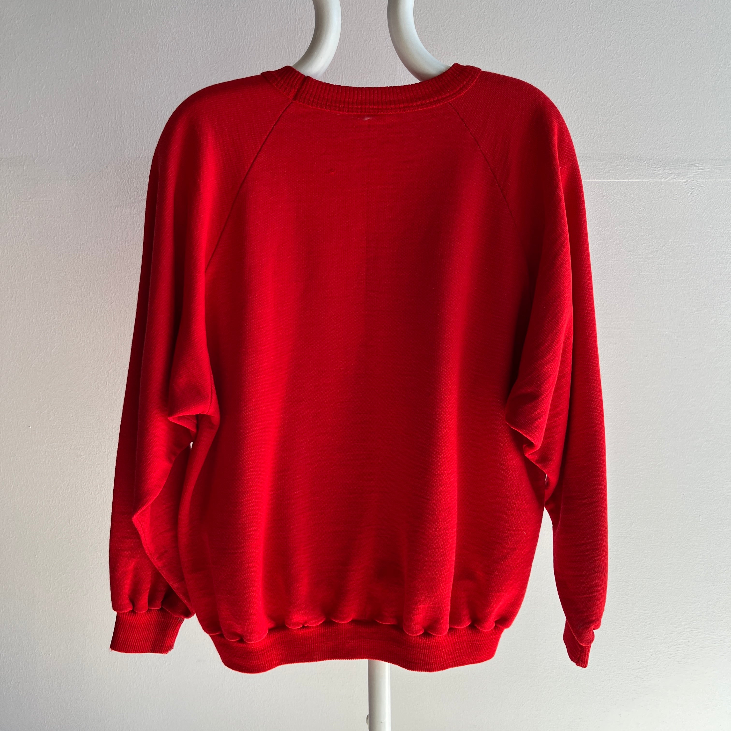 1970s Austria Cirol (Tyrol) Ski Sweatshirt - Thin and Lightly Destroyed