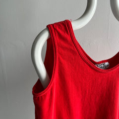 1980/90s Blank Red Tank Top - It's So Good