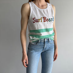 1980s Surf Boards of California Cotton Tank Top