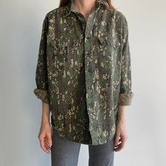 1980/90s Tree Camo Structured Camo Flannel by Winchester