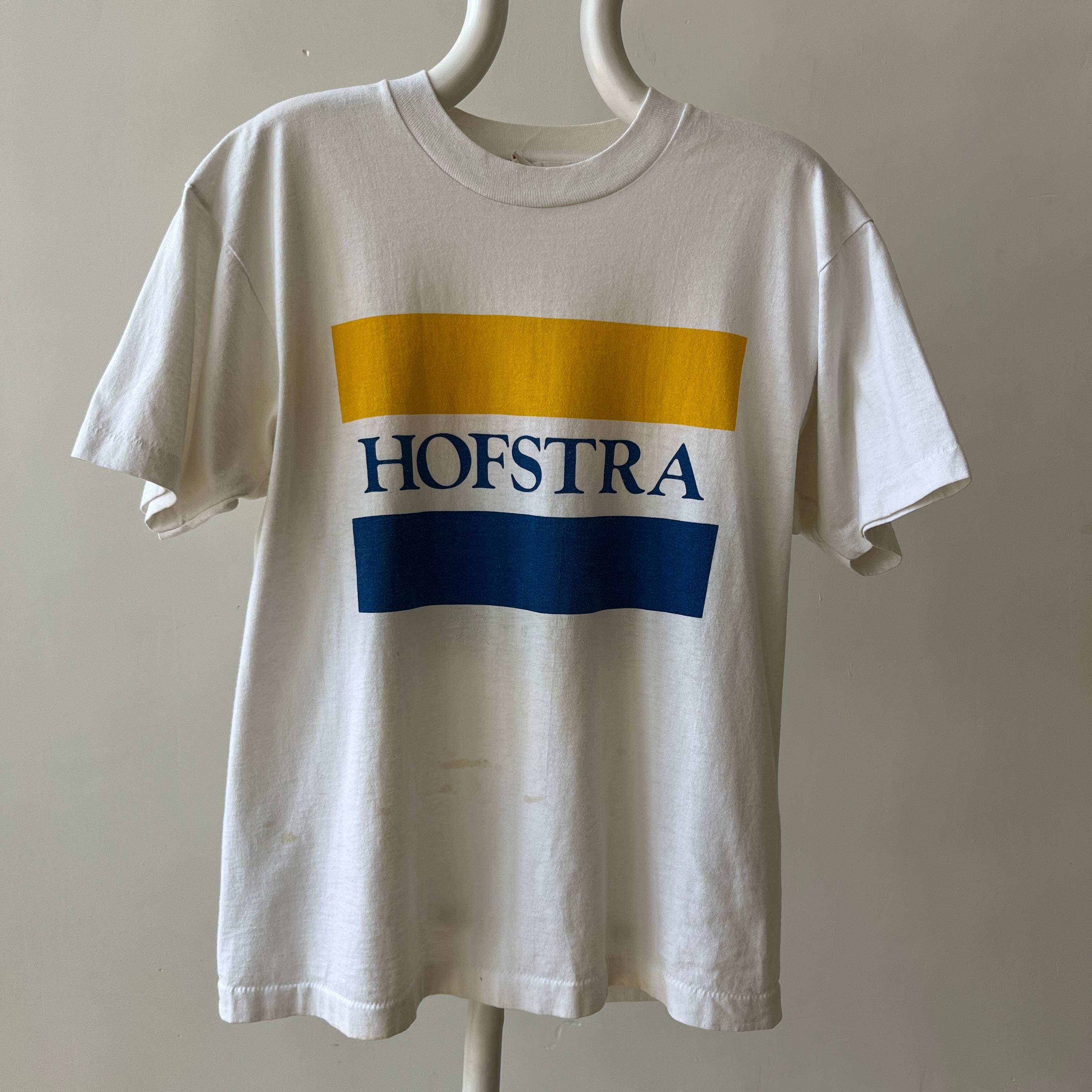 1970s/80s HOFSTRA University Front and Back T-Shirt