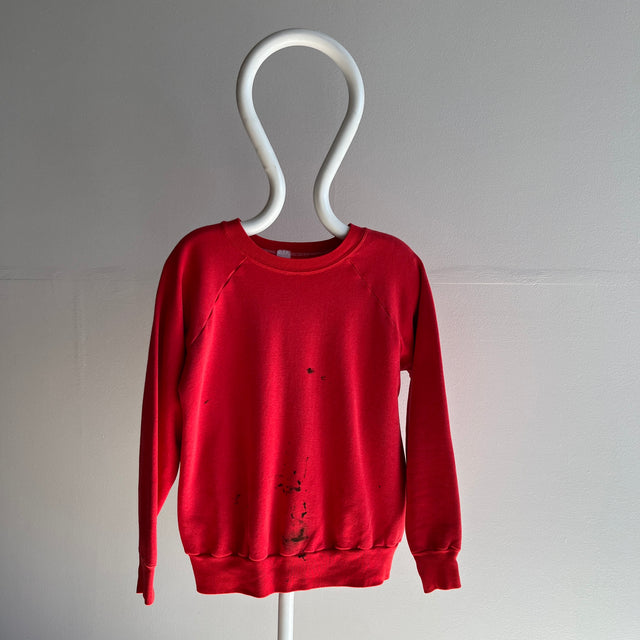 1970/80s "A Pen Exploded on Me" - Red Sweatshirt