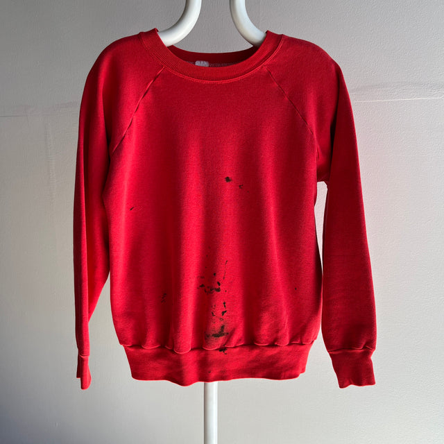 1970/80s "A Pen Exploded on Me" - Red Sweatshirt