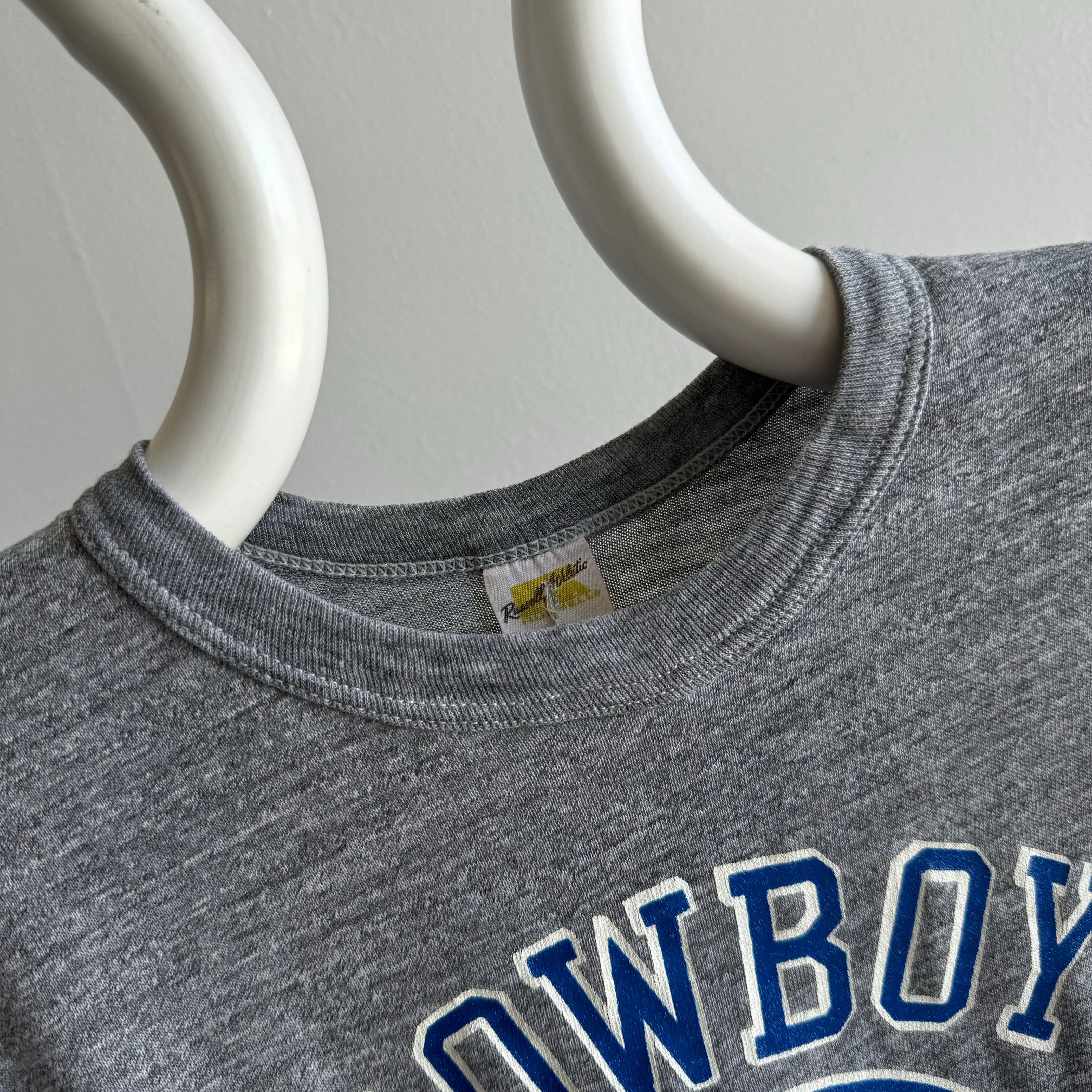 1970s Cowboy Football on a Russell Gold Tag - !!!!!!