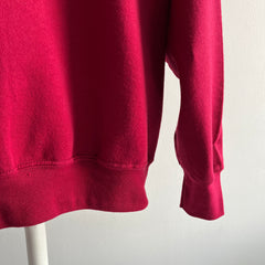 1980/90s Burgundy BVD USA Made Sweatshirt