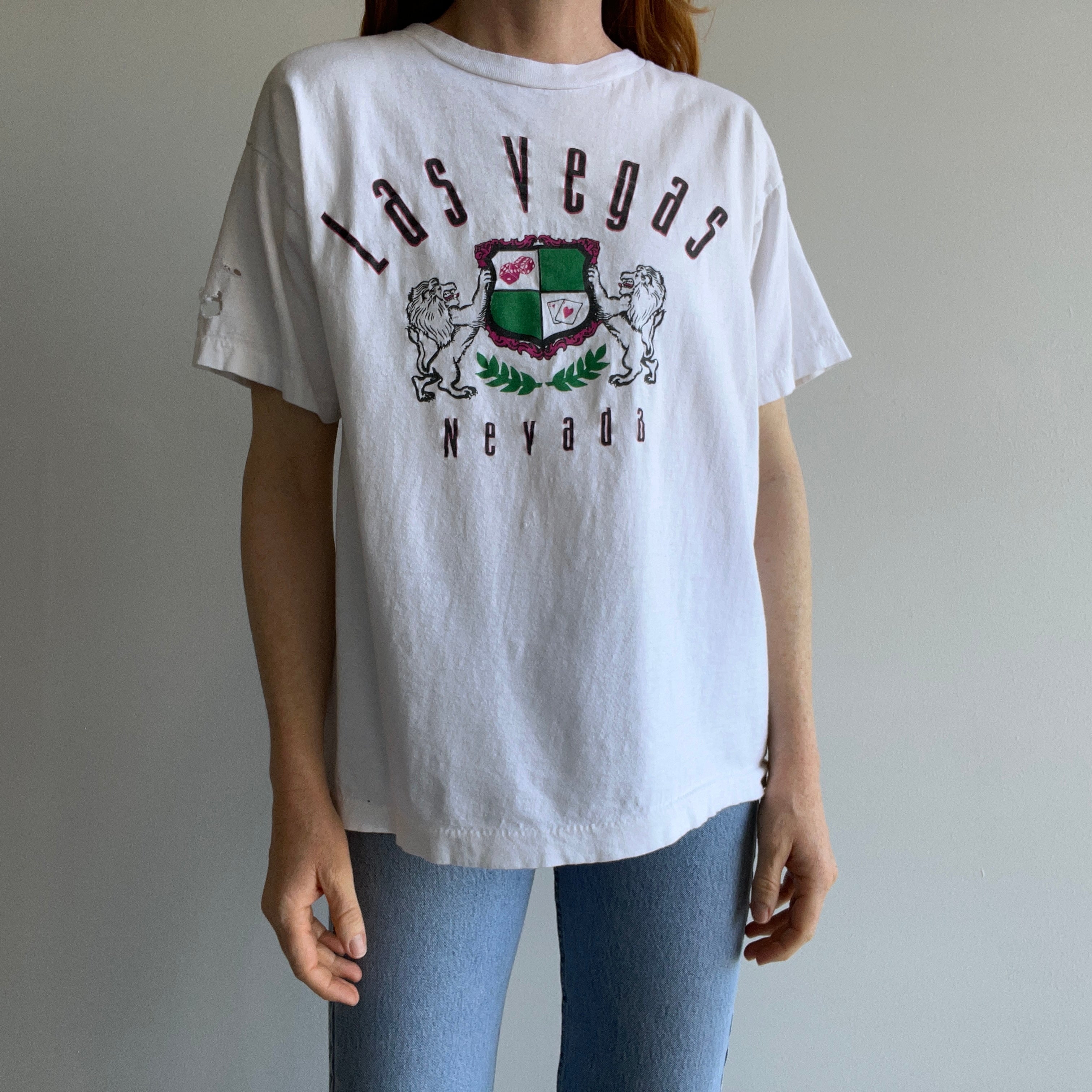1990s Las Vegas Cotton T-Shirt