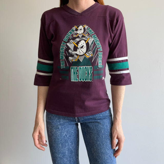 1992 Mighty Ducks NHL Football Shirt (Smaller Size)