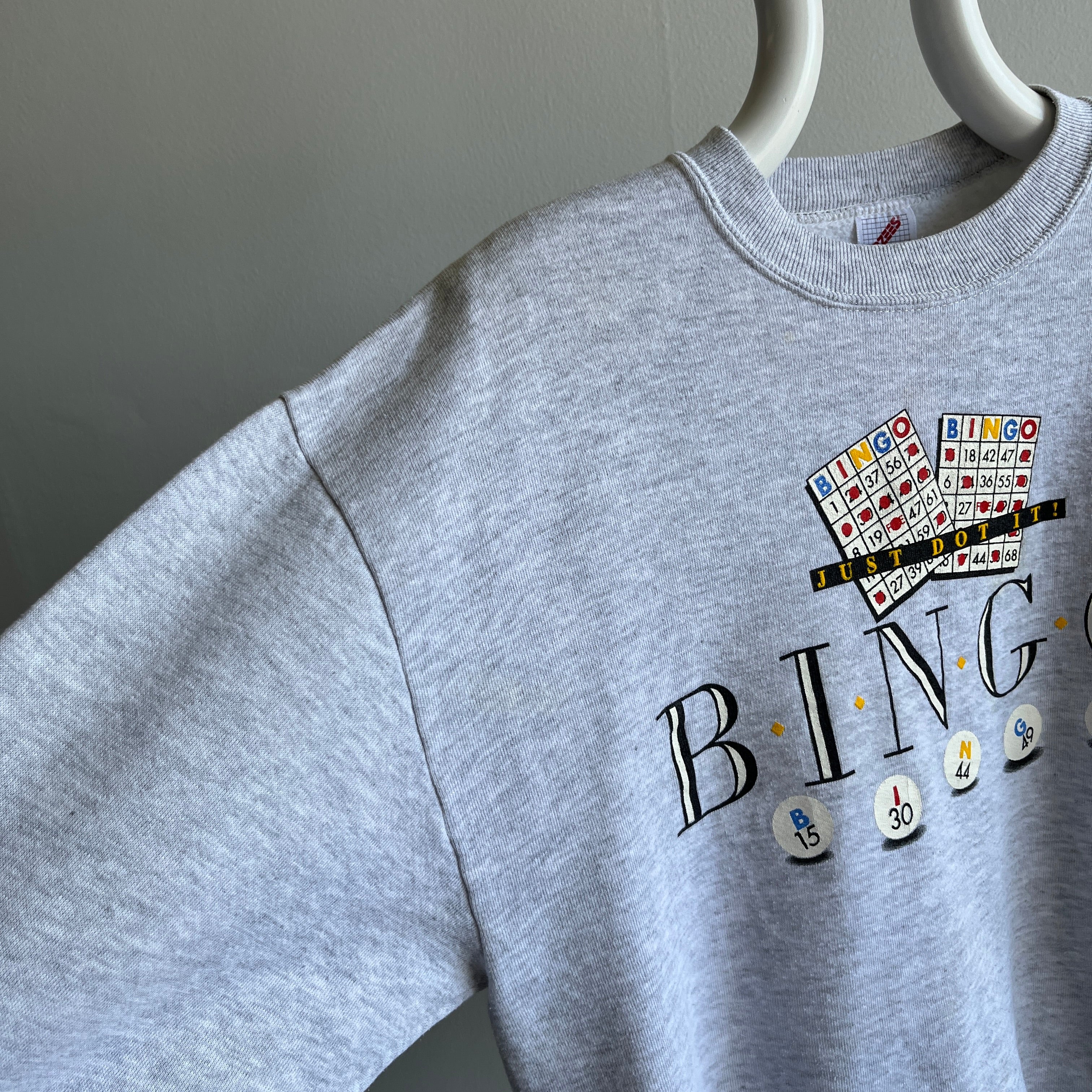1980s Just Do It! Bingo Sweatshirt