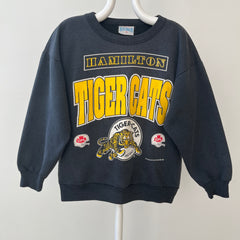 1993 Black Hamilton Tiger Cats Football Sweatshirt