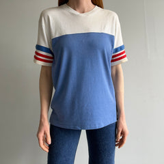 1970s Two Tone Football Style T-shirt - SWOON