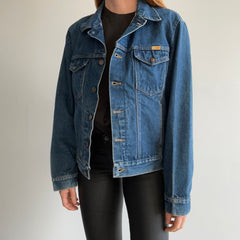 1980s Rustler Denim Jean Jacket - Dark Wash