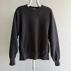 1980/90s Reverse Weave Lee Brand Heavyweight Sweatshirt - Tattered