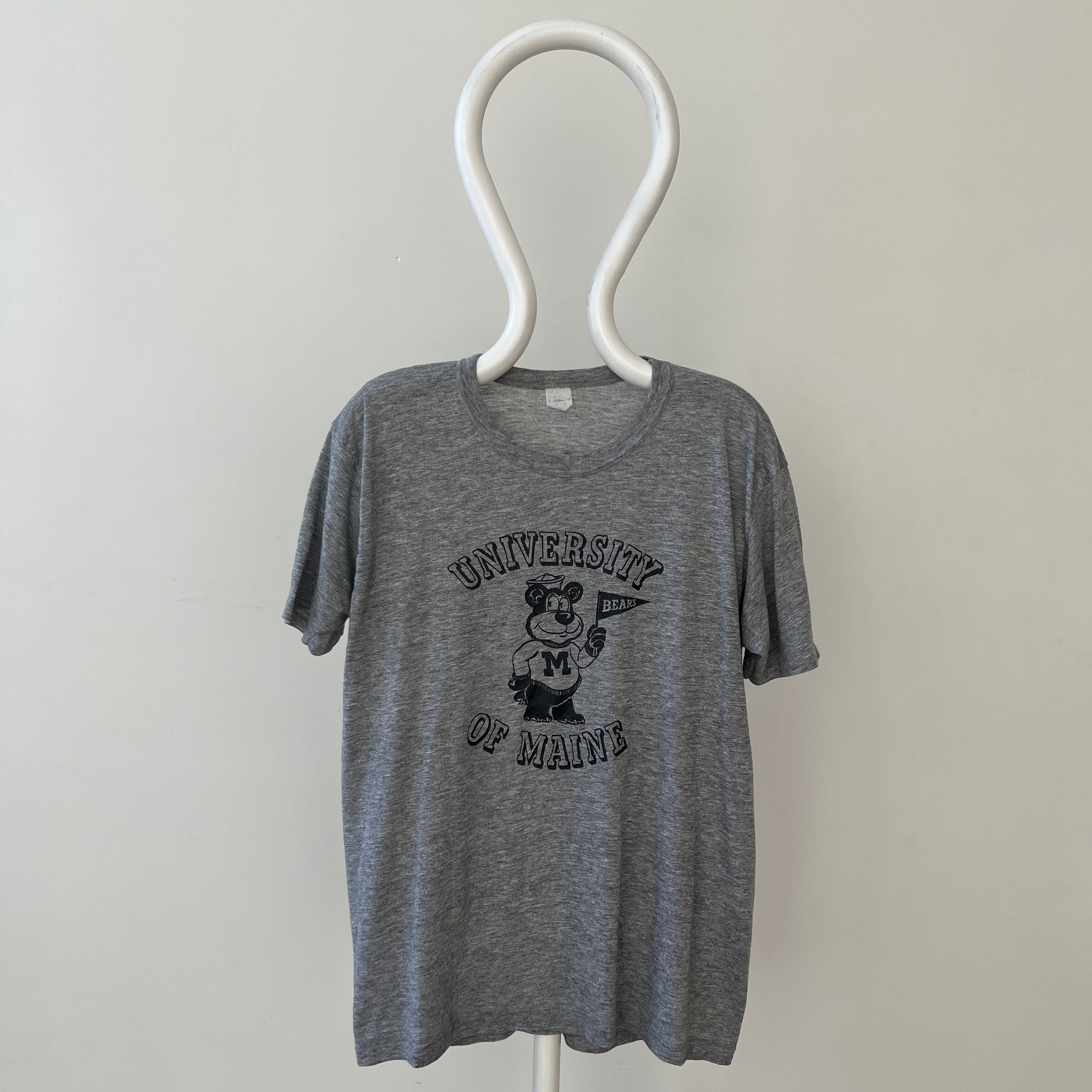 1980s University Of Maine Bears T Shirt